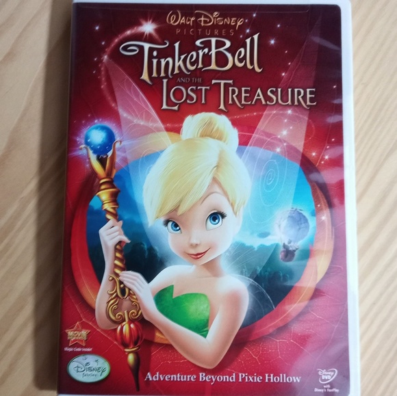 Tinker Bell Lost Treasure DVD and CD - Picture 5 of 7